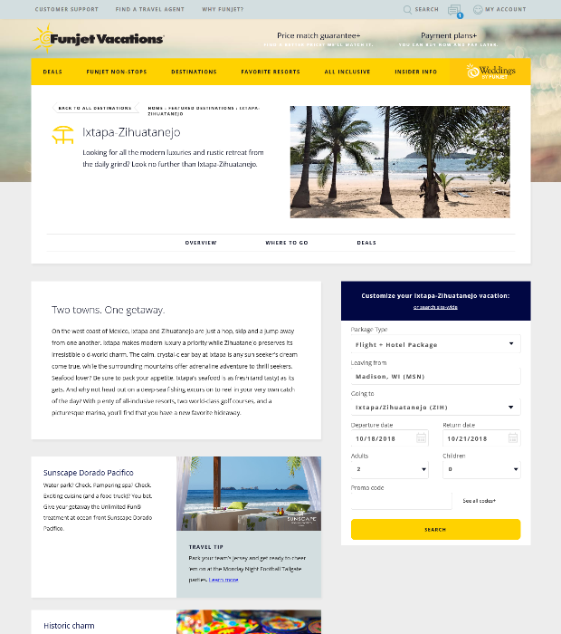 Ixtapa Zihuatanejo Destination page Ixtapa Zihuatanejo Destination page
